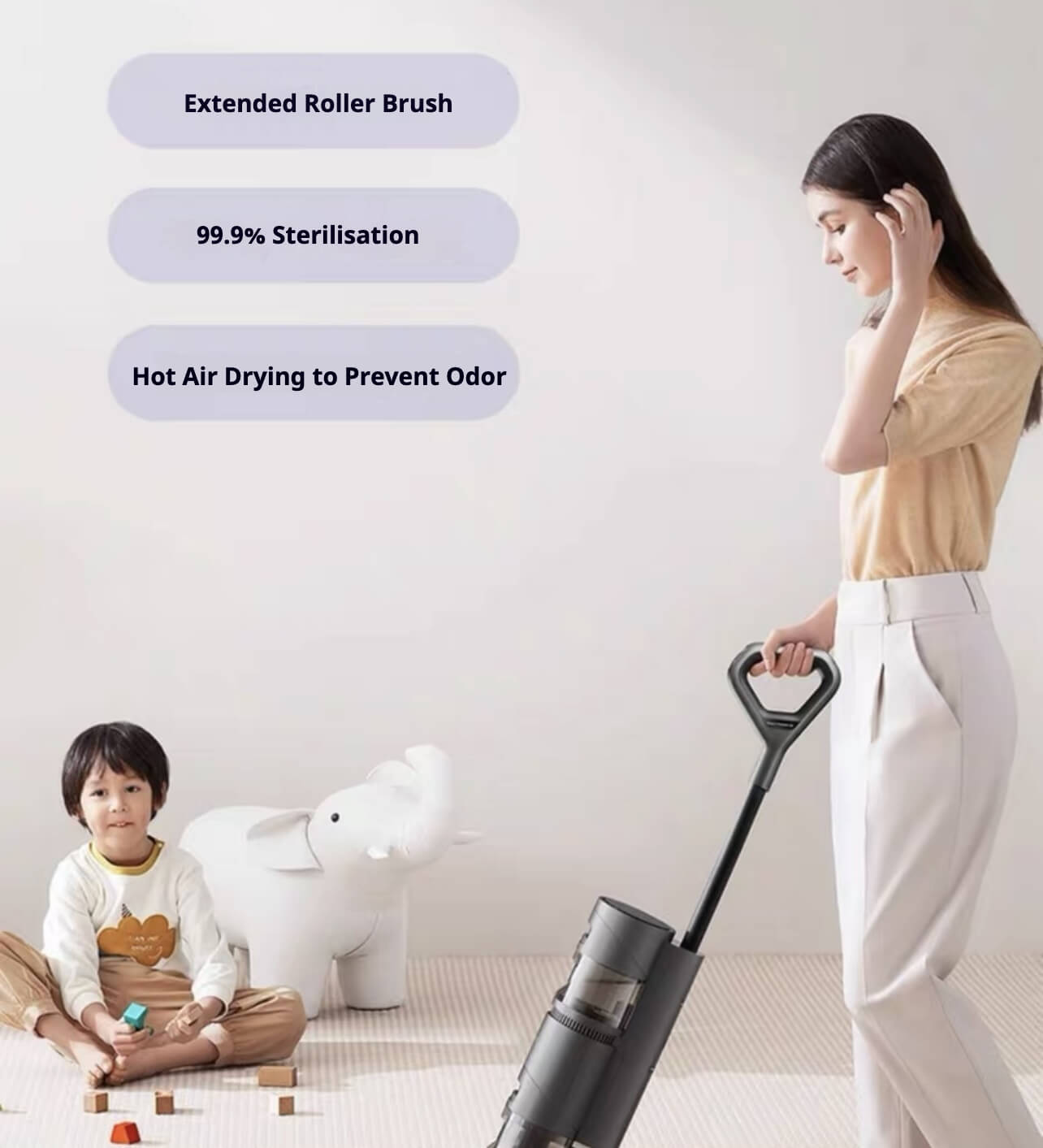 Dreame H12 Pro Family benefits