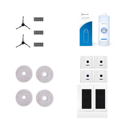 ECOVACS Reserveonderdelen Deebot X5 ECOVACS Reserveonderdelenset Voor Deebot X5 OMNI/PRO – 1 Hoofdborstel, 2 Zijborstels, 3 Antibacteriële Filters Ecovacs Deebot Onderdelen ECOVACS Reserveonderdelen Deebot X5 ECOVACS Reserveonderdelenset Voor Deebot X5 OMNI/PRO – 1 Hoofdborstel, 2 Zijborstels, 3 Antibacteriële Filters Ecovacs Deebot Onderdelen