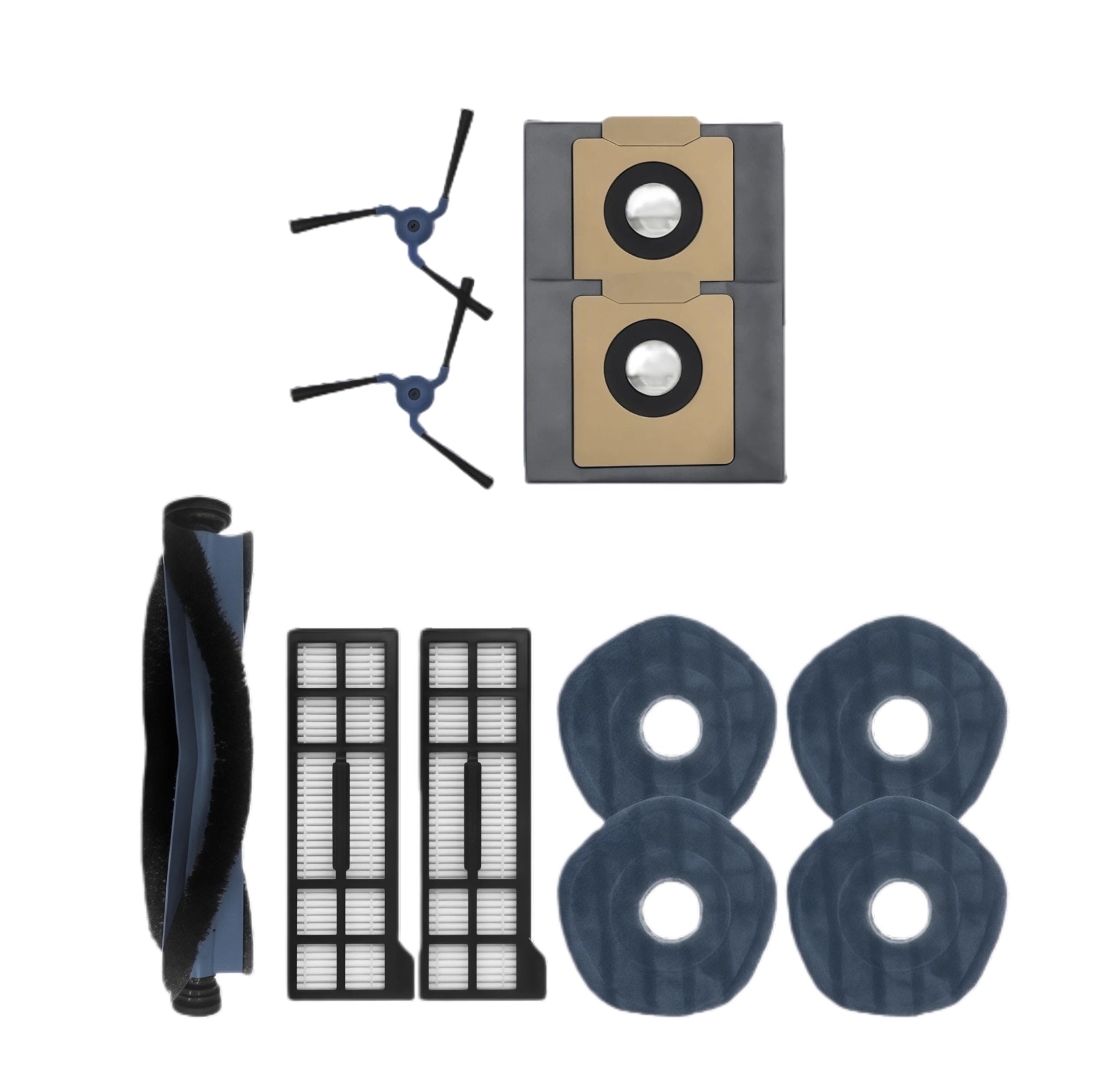 Eufy X10 Pro Omni robot vacuum accessory kit with brush ,filters, mop pads and dust bags