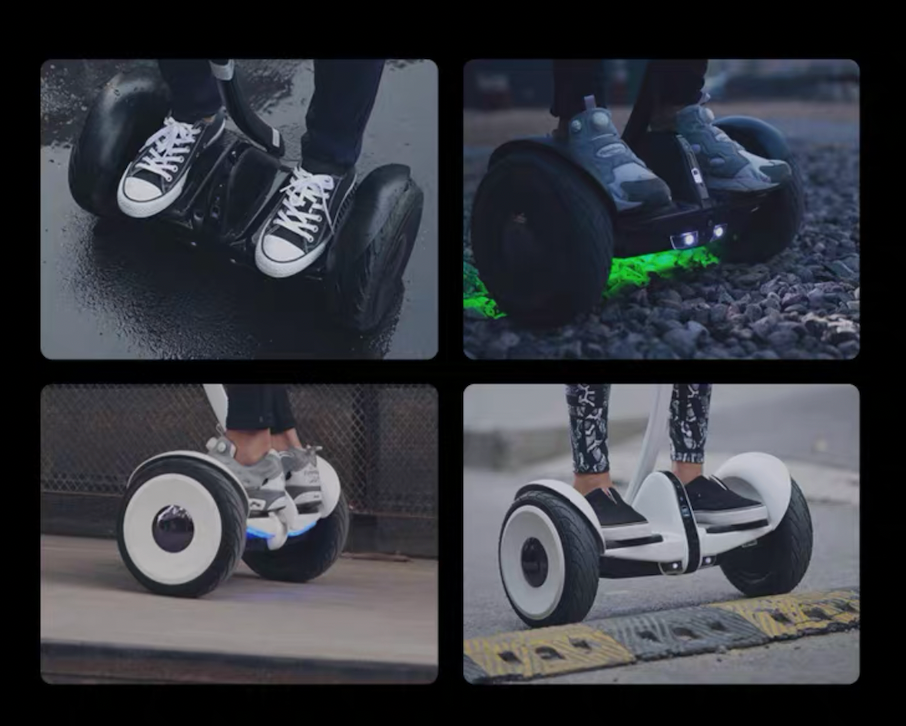 Segway-Ninebot Electric Balancing Vehicle S2 - White, Black