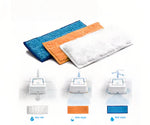 iRobot Braava Jet 240 Reusable Mop Pad Kit – Compatible Replacement Microfiber Pads for Dry, Damp & Wet Cleaning