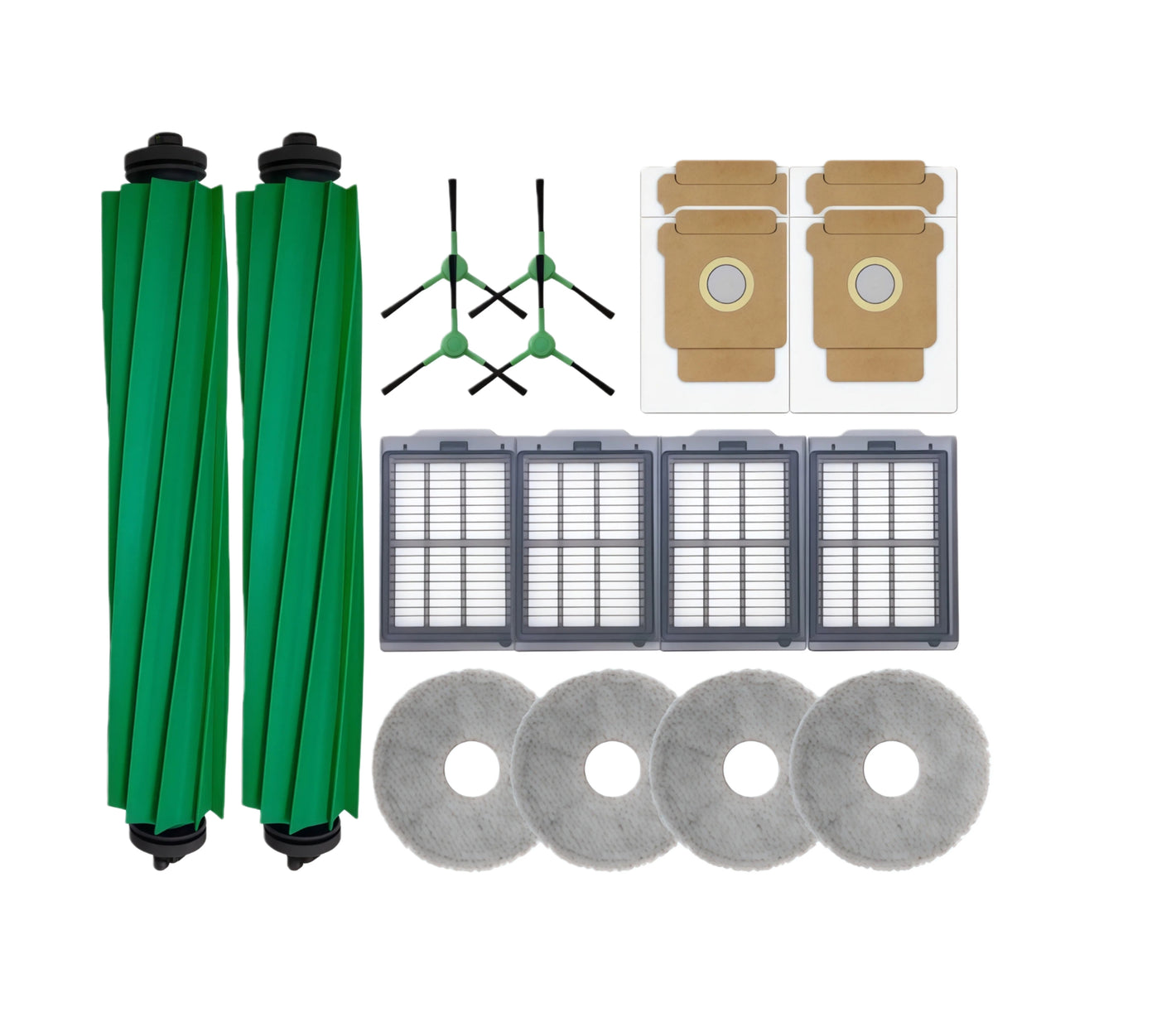 1️⃣ iRobot Roomba Plus 505 Combo Robot Vacuum accessory kit replacement parts
2️⃣ Roomba Plus 405 filters brushes mop pads and dust bags set
3️⃣ Replacement brushes filters rollers for iRobot Roomba Plus 505 vacuum
4️⃣ iRobot Roomba Combo 500 series vacuum maintenance accessory kit