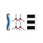 ECOVACS T30 and T30S Buddy Kit with one main brush, four side brushes and three filters