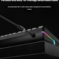 HyperX Alloy Rise interchangeable magnetic top plate customisation
