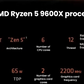 AMD Ryzen 5 9600X 处理器规格图