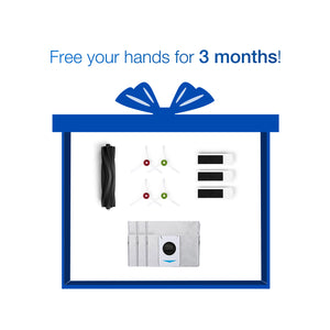 ECOVACS robot vacuum accessories - Quarterly Accessories Kit high-resolution source image
