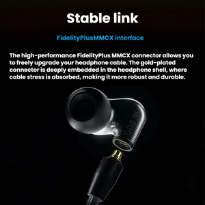 Sennheiser IE 900 precision CNC-milled aluminium housing detail