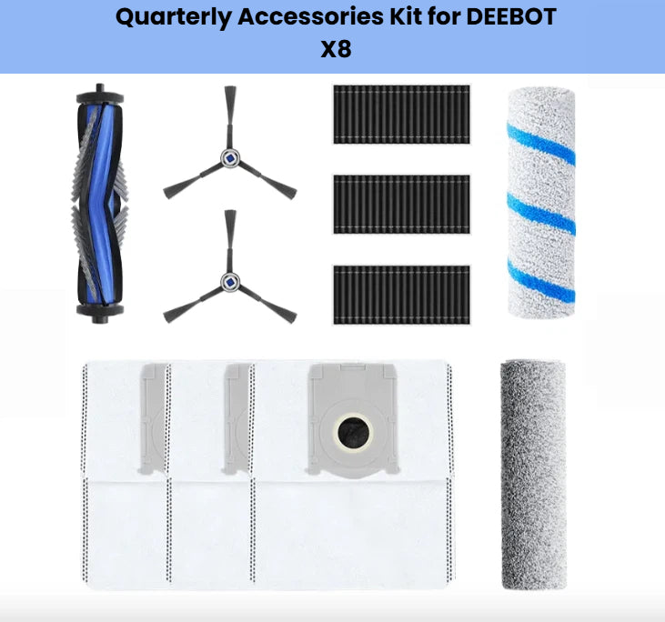 ECOVACS Robot Vacuum Accessory Kit for X8 Pro Omni