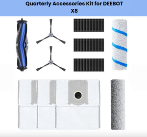 ECOVACS Robot Vacuum Accessory Kit for X8 Pro Omni