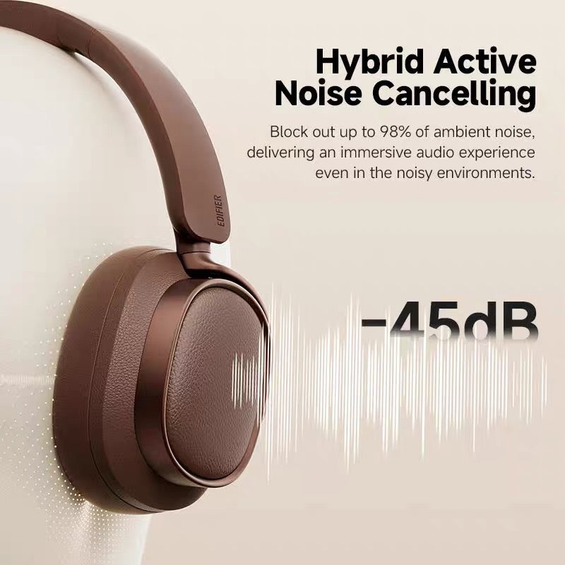 Edifier ES850NB Hi-Res Wireless LDAC and 92-hour battery feature illustration