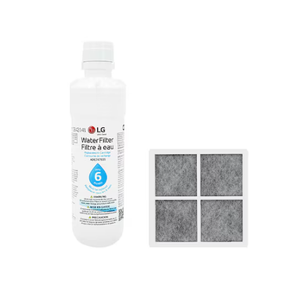 LG LT1000P & AF120S Refrigerator Water Filter and Air Filter Bundle - main product image