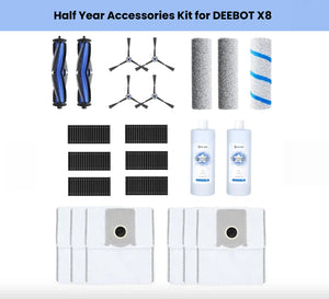 ECOVACS Robot Vacuum Accessory Kit for X8 Pro Omni