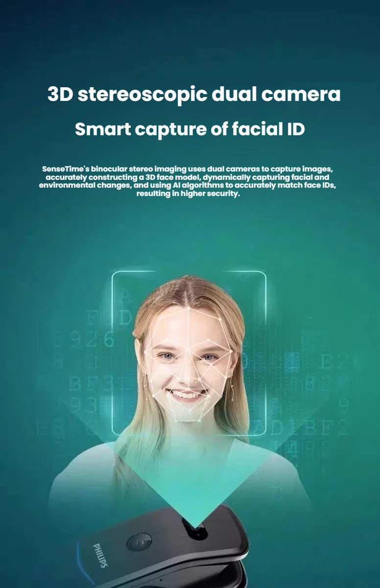 Philips DDL709 smart lock — fingerprint sensor and keypad detail