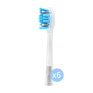 Six-pack Laifen Pro M Whitening replacement toothbrush head