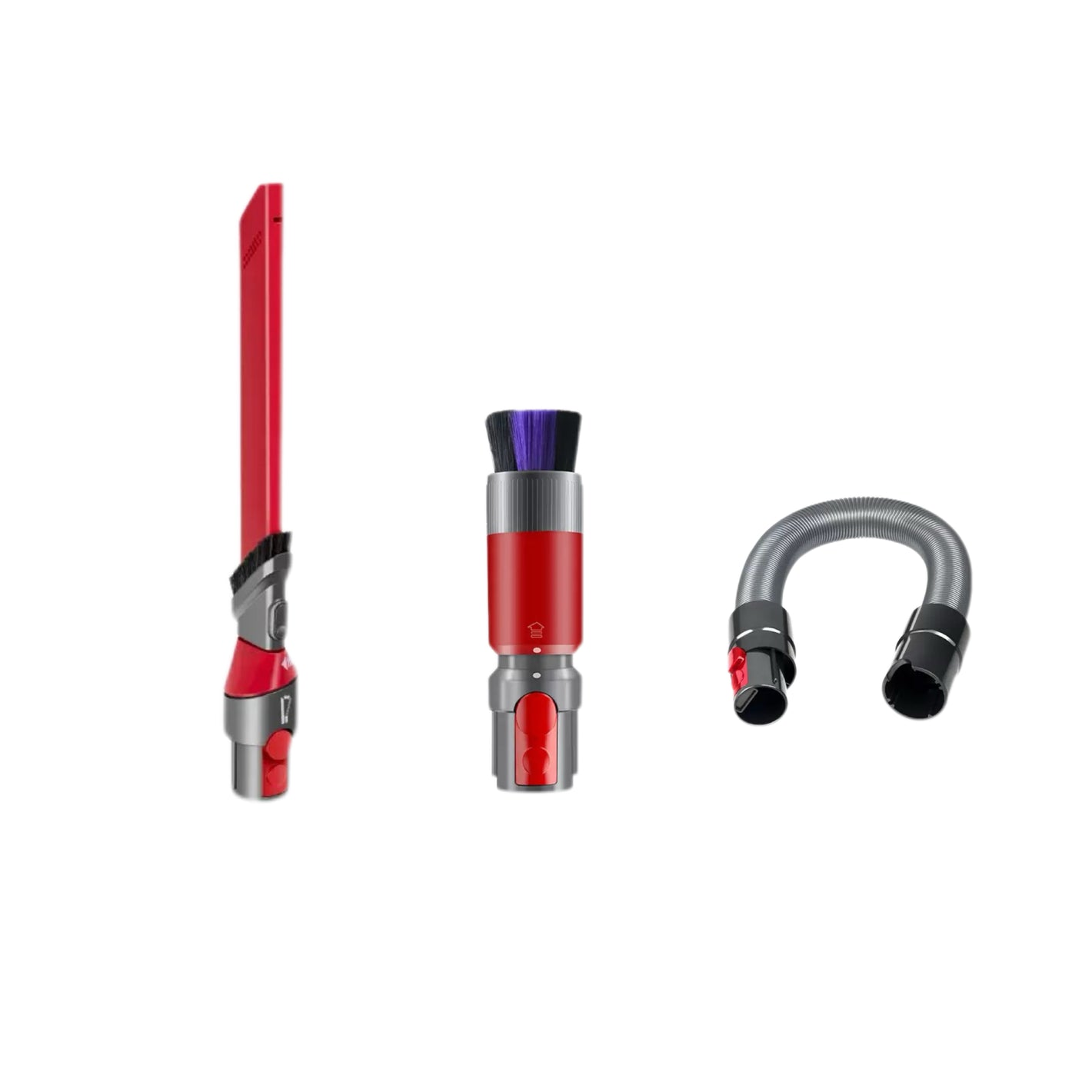 Dyson Detail Cleaning Kit with three vacuum attachments