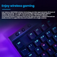 Logitech G515 LIGHTSYNC per-key RGB lighting effects illustration