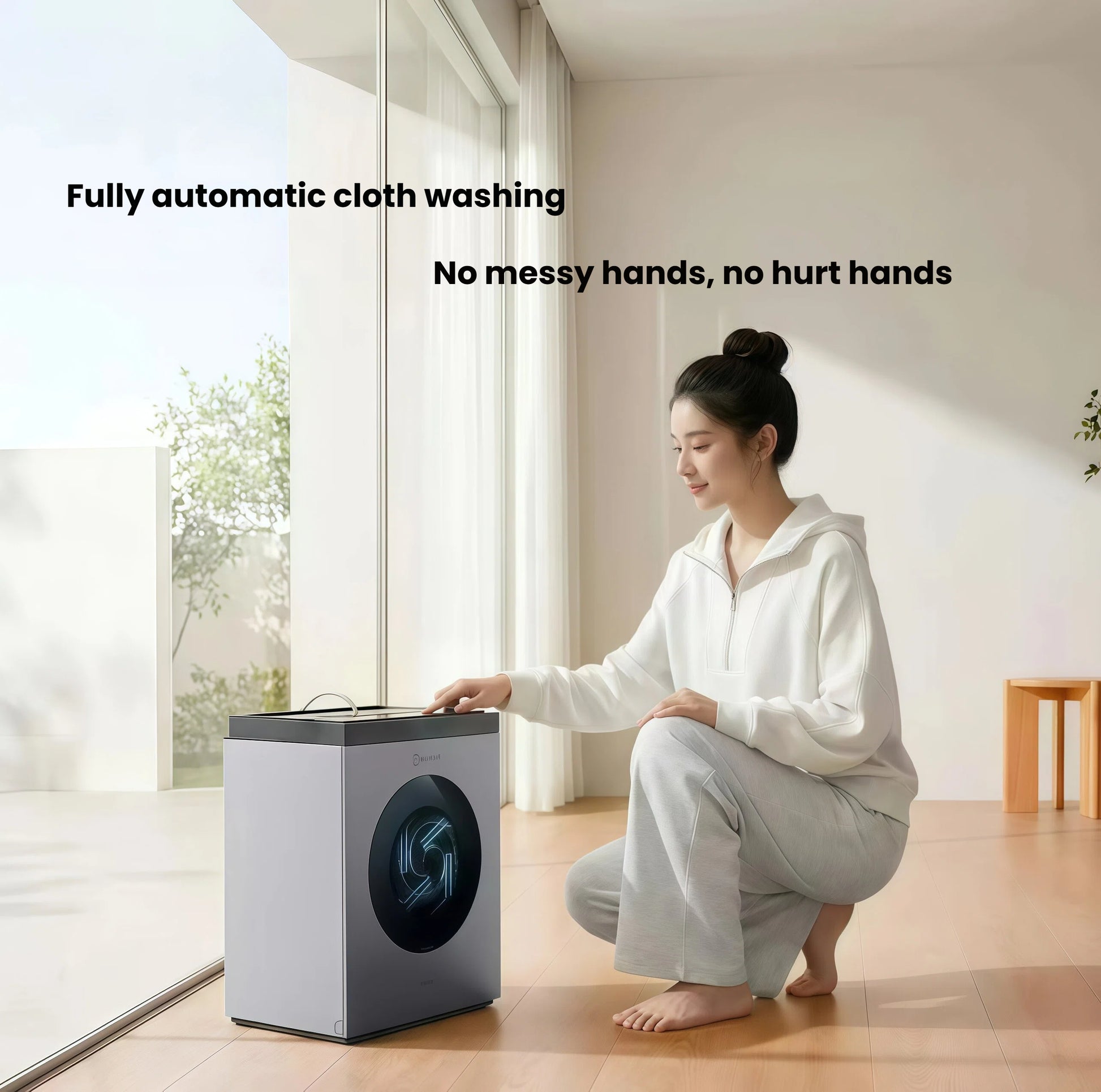 ECOVACS WINBOT W3 OMNI WIN-SLAM 5.0 AI navigation 1mm precision obstacle avoidance