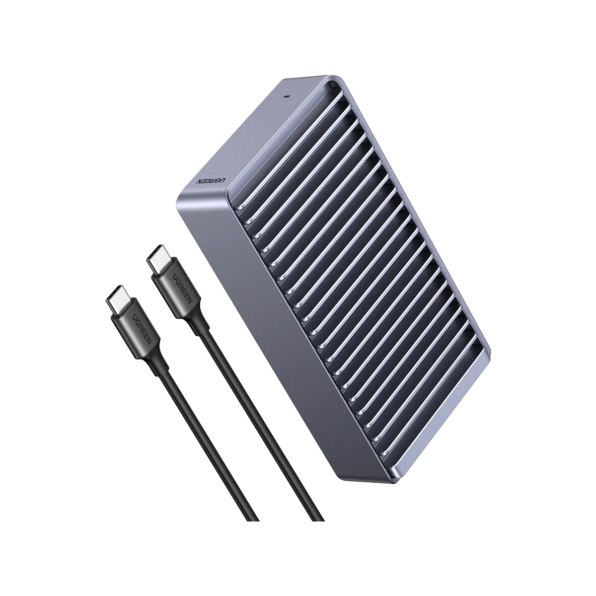 UGREEN 55316 USB4 NVMe SSD enclosure and USB-C cable