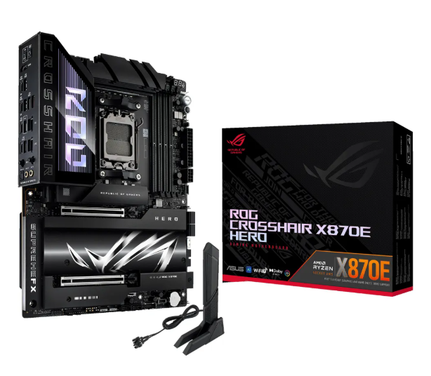 ASUS ROG CROSSHAIR X870E HERO AM5 ATX Motherboard