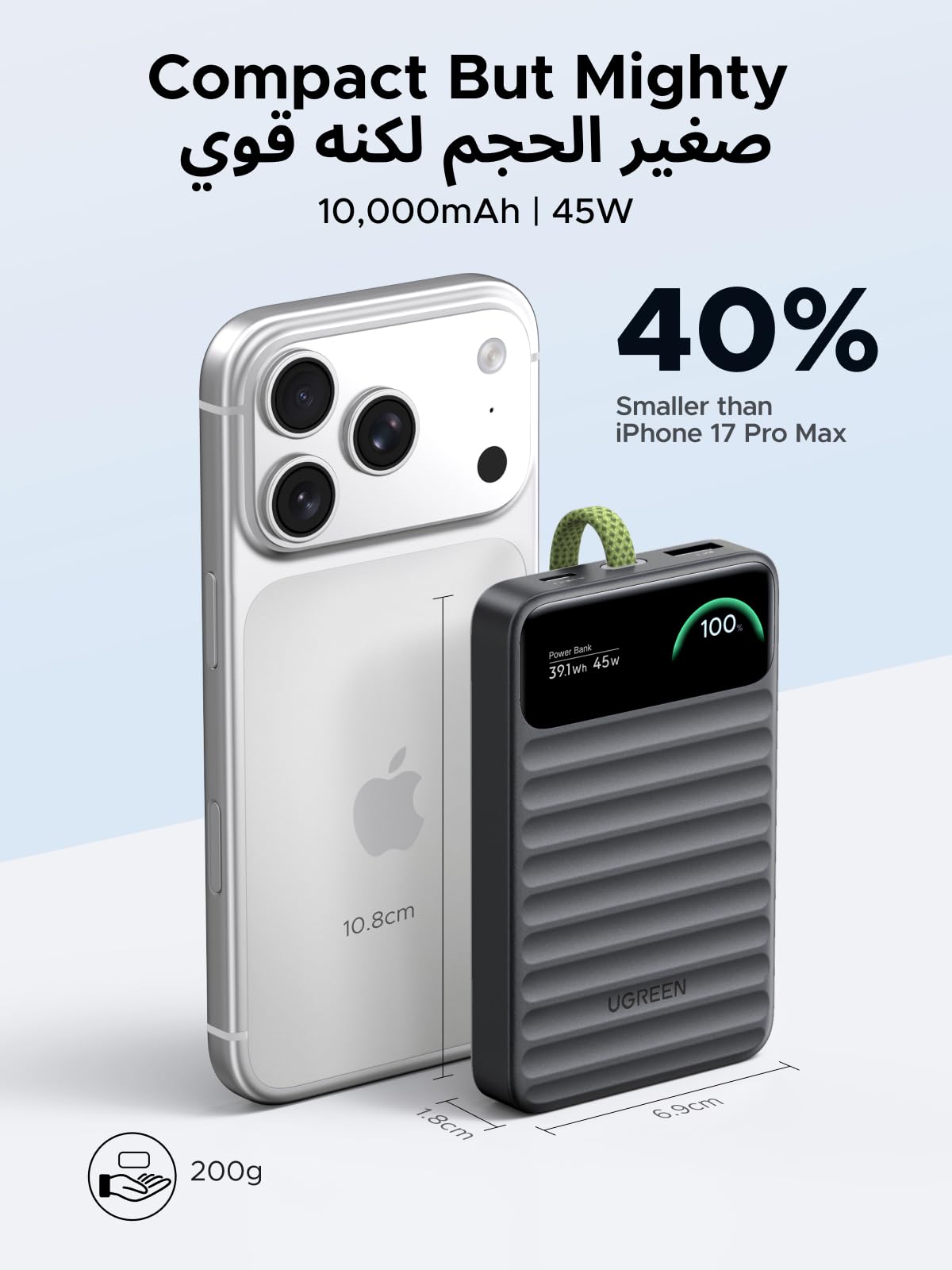 UGREEN Nexode 95294 10000mAh 45W Power Bank product view 4