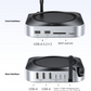UGREEN Mac mini M4 Dock 11-in-1 Hub with 10Gbps M.2 NVMe Enclosure (8TB)