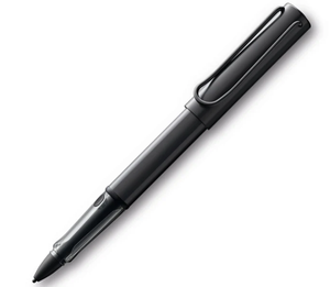 LAMY AL-star EMR digital writing pen black anodised aluminium body