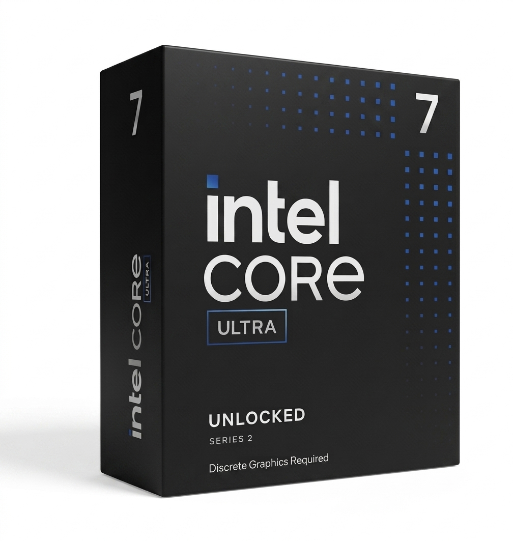 Intel Core Ultra 7 265KF 零售盒正面