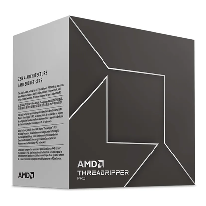 AMD Ryzen Threadripper PRO 7985WX CPU零售包装图片