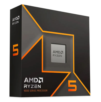 AMD Ryzen 5 9600X CPU零售包装图片