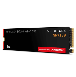 WD Black SN7100 1TB PCIe 4.0 NVMe M.2 SSD - WDS100T4X0E