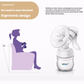 Philips Avent Manual Breast Pump — packaging and what's included