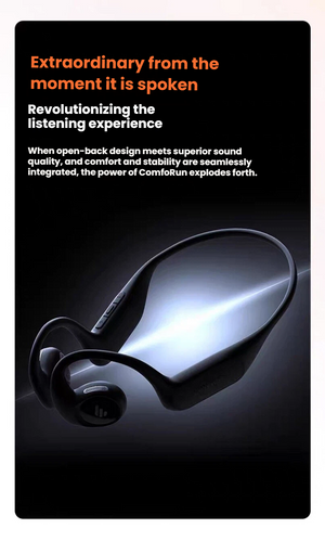 Edifier Comfo Run silicone-coated neckband side profile detail