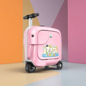 Airwheel SQ3S electric rideable suitcase for kids pink