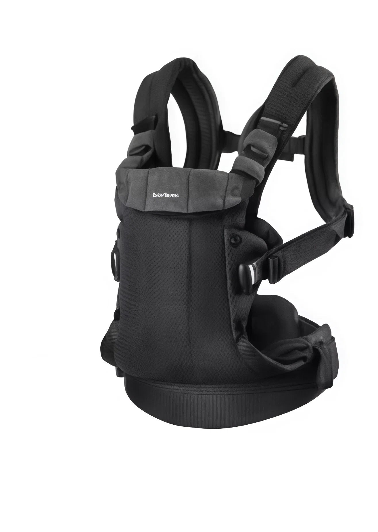Product view of BabyBjörn Harmony Carrier Mesh in black – stylish, durable, and breathable baby carrier suitable for everyday use