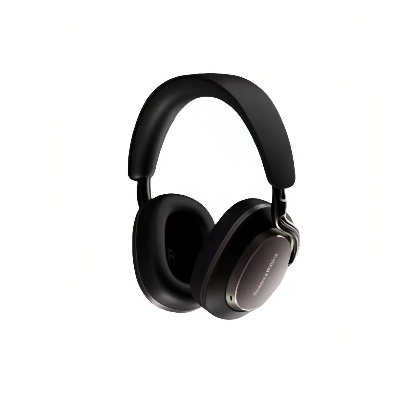 Side profile of Bowers & Wilkins PX8 S2 headphones in matte black finish — minimalist design with premium build quality and advanced noise cancellation.