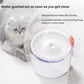 Dogness smart sensor water dispenser detecting nearby cat with 135° infrared thermal radar sensing, accurately identifying moving animals within 1-meter range for instant water flow