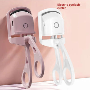 Electric Eyelash Curler Pink and white