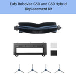 Eufy RoboVac G50 and G50 Hybrid Replacement Kit – Includes 1 Anti-Tangle Main Brush, 1 Filter Frame, 1 HEPA Filter, 1 Foam Filter, and 4 Side Brushes