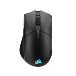 CORSAIR HARPOON v2 WIRELESS black gaming mouse viewed from above