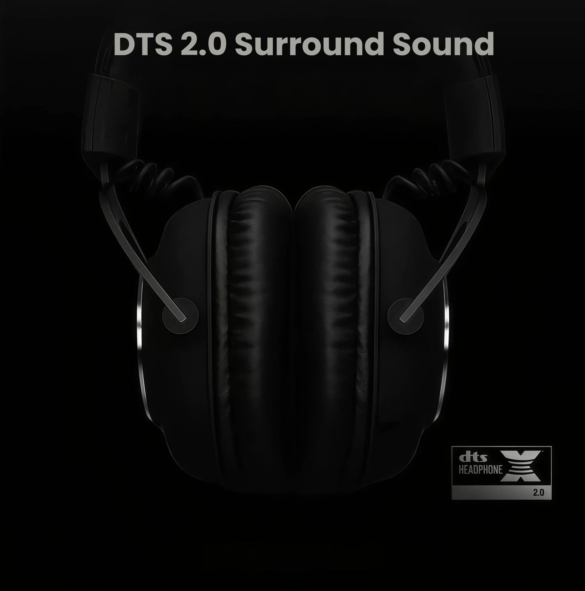 Close-up of the PRO X ear cup with the LIGHTSPEED wireless logo, illustrating 15 m connectivity range and up to 20 hours of battery life.