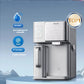  The premium Philips all-in-one water station and ice maker, highlighting its key features like fast ice making in 8 minutes and dispensing crisp, 5°C ice water.
