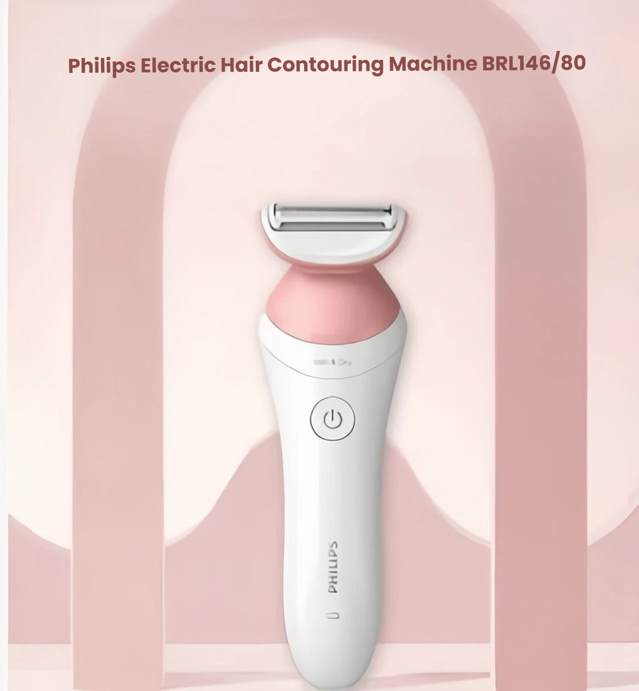 Philips BRL146/80 electric hair contouring machine, showcasing its sleek design and functionality.