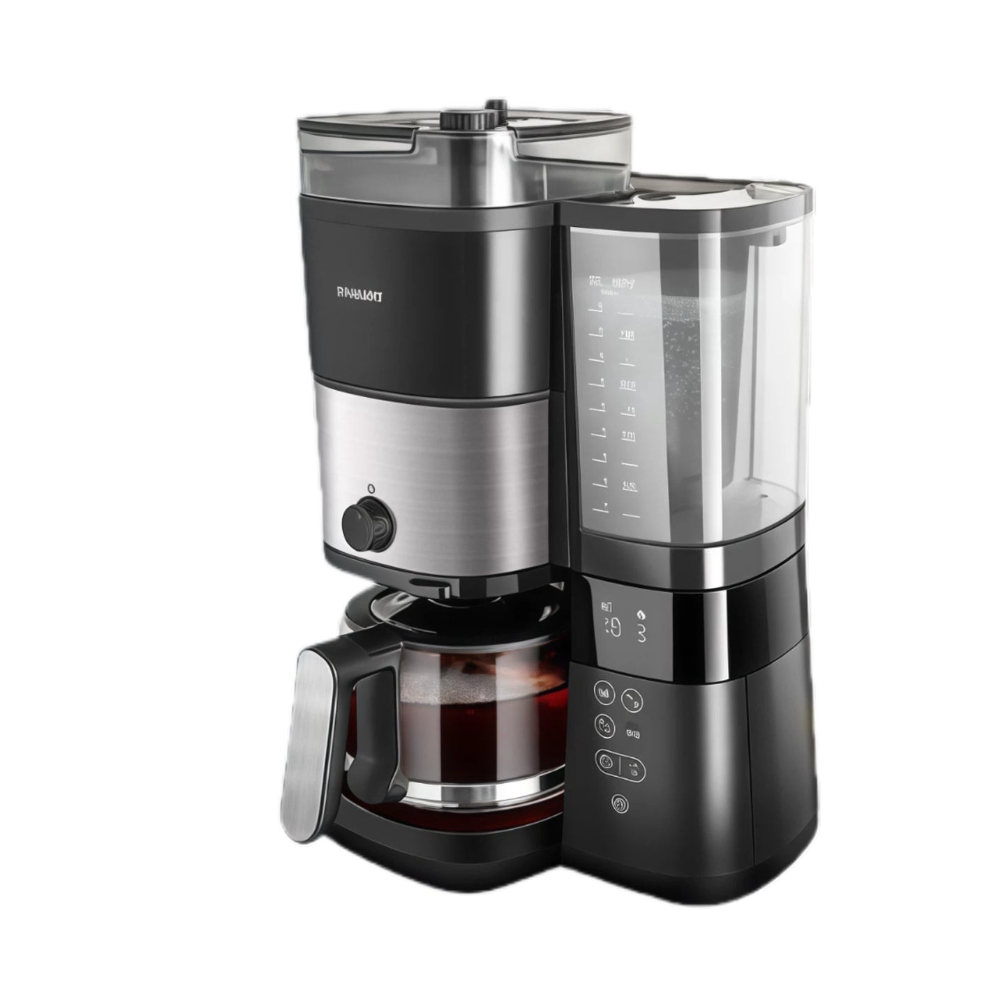 Philips HD7900-50 coffee machine with a transparent coffee pot and a豆hopper filled with coffee beans.