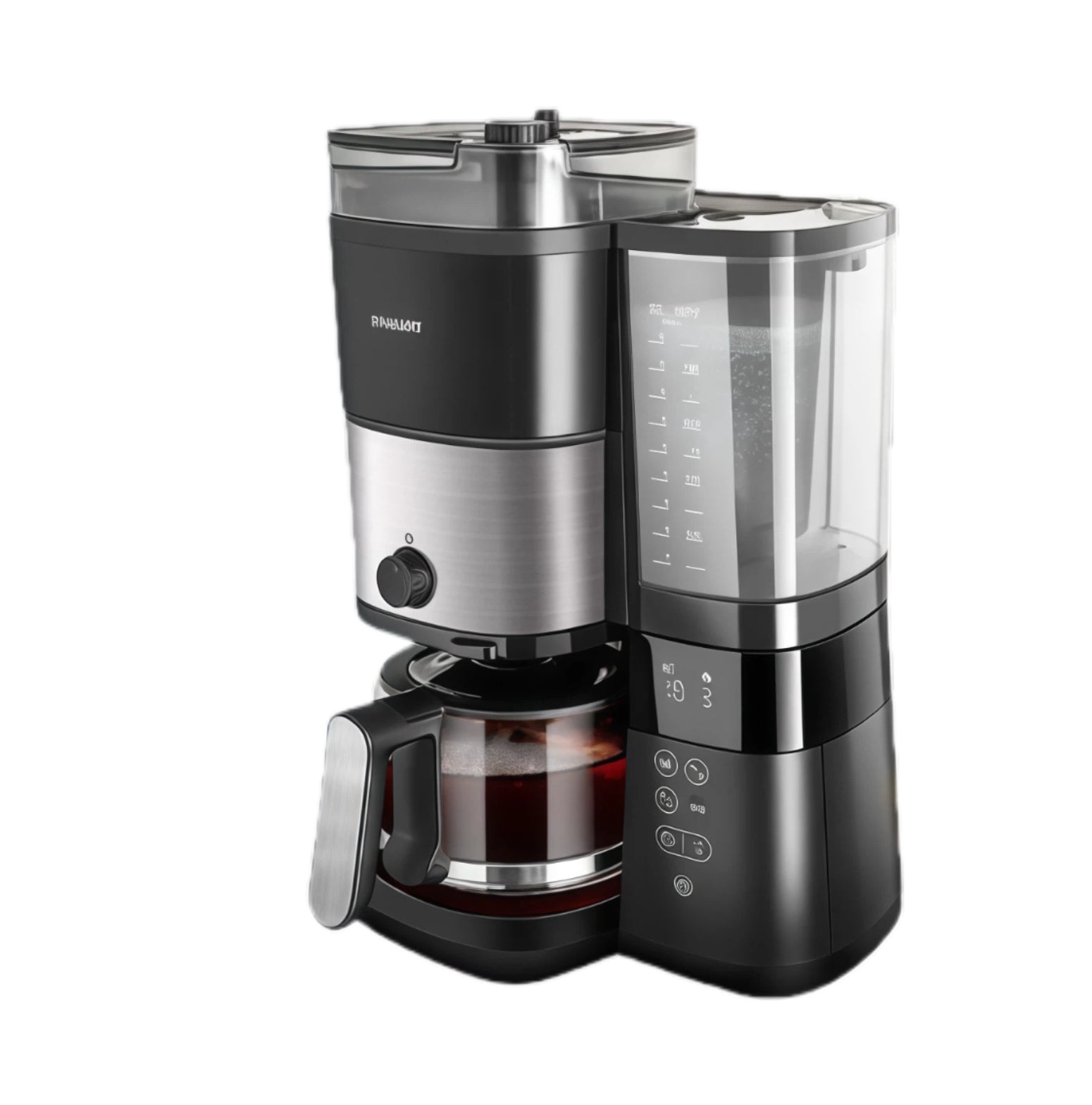 Philips HD7900-50 coffee machine with a transparent coffee pot and a豆hopper filled with coffee beans.