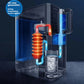 A technical cutaway diagram of the Philips water machine illustrating its all-new generation boiling temperature control system for delivering instant hot water on demand.