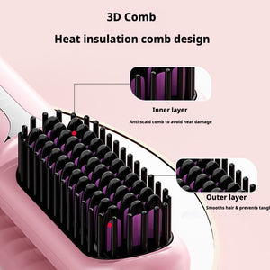 Portable Hair Straightening Comb