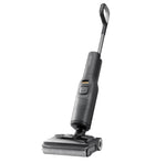 A sleek, angled product shot of the Roborock F25 ACE wet and dry vacuum cleaner on a clean, white background, showcasing its modern design.