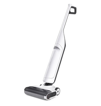 The sleek and modern Roborock Flexi Lite cordless hard floor cleaner in a white finish, shown on a clean white background.
