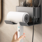 Hair Dryer Storage Rack Wall Mounted Storage Hanger