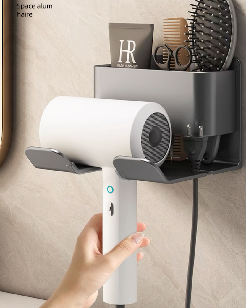 Hair dryer hanging rack hotsell